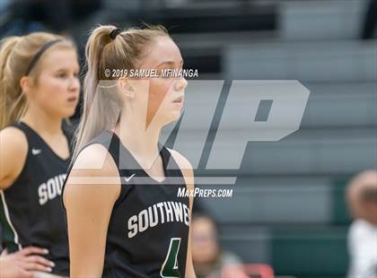 Thumbnail 3 in Lincoln Southwest vs. Lincoln East (HAC Tournament) photogallery.