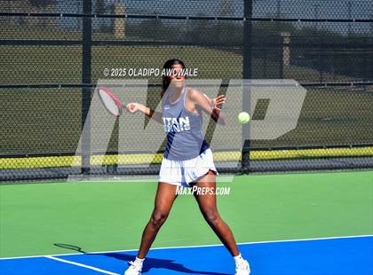 Thumbnail 1 in Corsicana vs Centennial (UIL 5A Team Tennis Regional Playoff) photogallery.