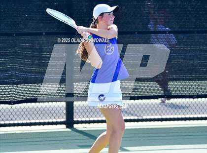 Thumbnail 2 in Corsicana vs Centennial (UIL 5A Team Tennis Regional Playoff) photogallery.