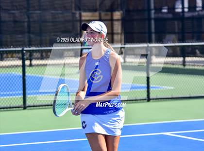 Thumbnail 3 in Corsicana vs Centennial (UIL 5A Team Tennis Regional Playoff) photogallery.