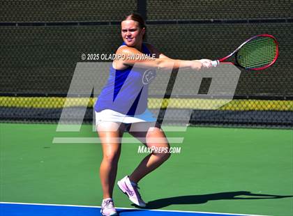 Thumbnail 2 in Corsicana vs Centennial (UIL 5A Team Tennis Regional Playoff) photogallery.