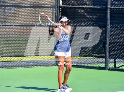 Thumbnail 3 in Corsicana vs Centennial (UIL 5A Team Tennis Regional Playoff) photogallery.