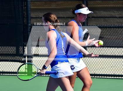 Thumbnail 2 in Corsicana vs Centennial (UIL 5A Team Tennis Regional Playoff) photogallery.