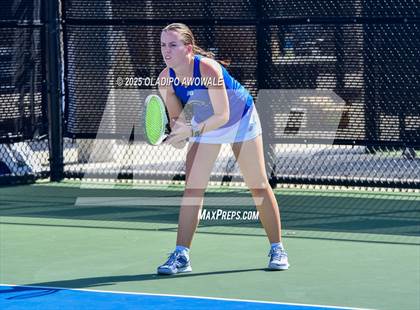 Thumbnail 2 in Corsicana vs Centennial (UIL 5A Team Tennis Regional Playoff) photogallery.