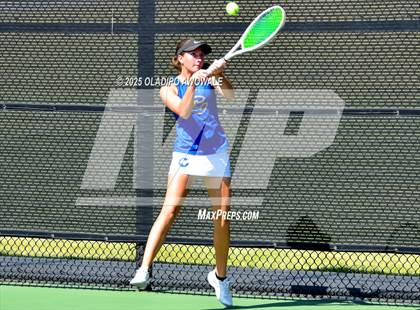 Thumbnail 2 in Corsicana vs Centennial (UIL 5A Team Tennis Regional Playoff) photogallery.