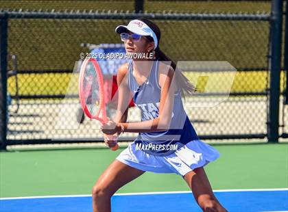 Thumbnail 2 in Corsicana vs Centennial (UIL 5A Team Tennis Regional Playoff) photogallery.