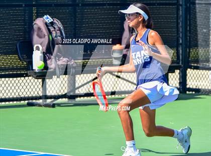 Thumbnail 3 in Corsicana vs Centennial (UIL 5A Team Tennis Regional Playoff) photogallery.