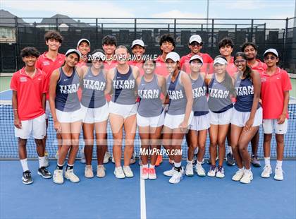 Thumbnail 1 in Corsicana vs Centennial (UIL 5A Team Tennis Regional Playoff) photogallery.