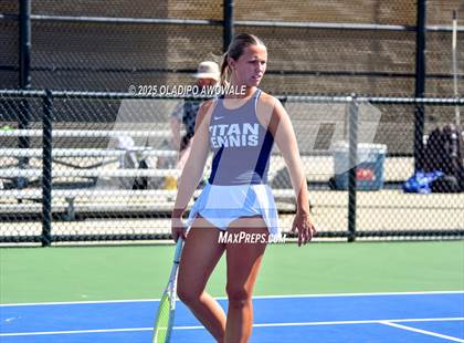 Thumbnail 2 in Corsicana vs Centennial (UIL 5A Team Tennis Regional Playoff) photogallery.
