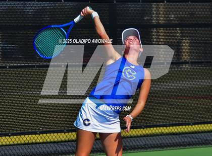 Thumbnail 3 in Corsicana vs Centennial (UIL 5A Team Tennis Regional Playoff) photogallery.