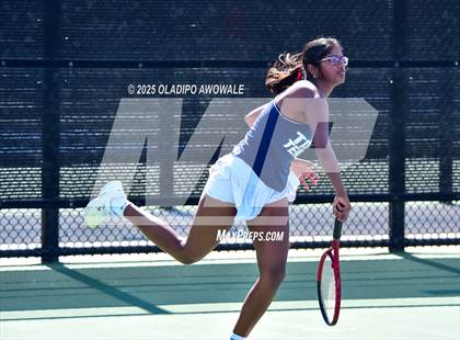 Thumbnail 3 in Corsicana vs Centennial (UIL 5A Team Tennis Regional Playoff) photogallery.