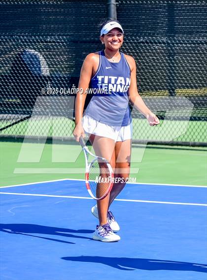 Thumbnail 1 in Corsicana vs Centennial (UIL 5A Team Tennis Regional Playoff) photogallery.