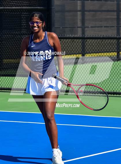 Thumbnail 2 in Corsicana vs Centennial (UIL 5A Team Tennis Regional Playoff) photogallery.