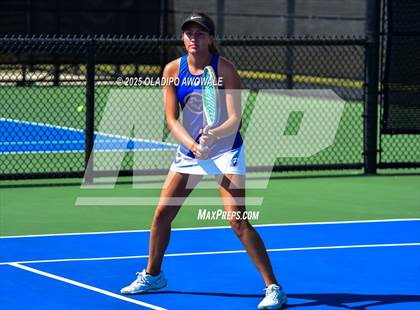Thumbnail 2 in Corsicana vs Centennial (UIL 5A Team Tennis Regional Playoff) photogallery.