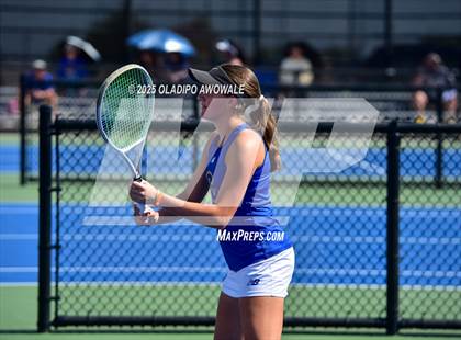 Thumbnail 2 in Corsicana vs Centennial (UIL 5A Team Tennis Regional Playoff) photogallery.