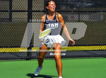 Thumbnail 3 in Corsicana vs Centennial (UIL 5A Team Tennis Regional Playoff) photogallery.