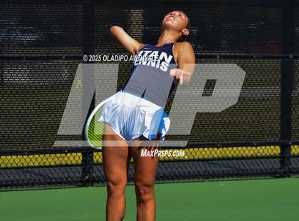 Thumbnail 3 in Corsicana vs Centennial (UIL 5A Team Tennis Regional Playoff) photogallery.