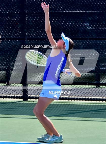 Thumbnail 2 in Corsicana vs Centennial (UIL 5A Team Tennis Regional Playoff) photogallery.