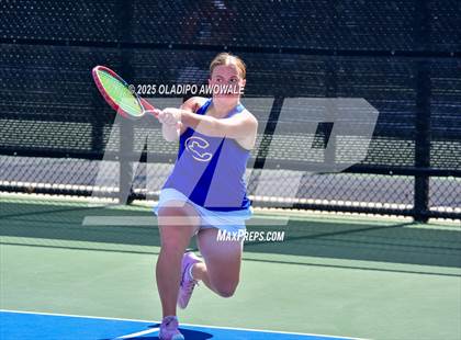 Thumbnail 2 in Corsicana vs Centennial (UIL 5A Team Tennis Regional Playoff) photogallery.