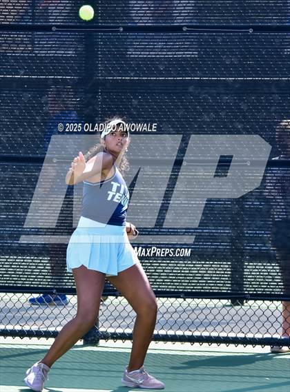 Thumbnail 3 in Corsicana vs Centennial (UIL 5A Team Tennis Regional Playoff) photogallery.