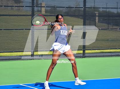 Thumbnail 2 in Corsicana vs Centennial (UIL 5A Team Tennis Regional Playoff) photogallery.