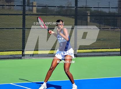 Thumbnail 3 in Corsicana vs Centennial (UIL 5A Team Tennis Regional Playoff) photogallery.