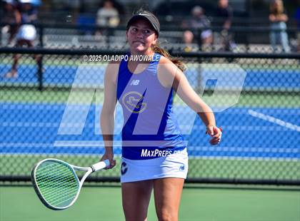 Thumbnail 3 in Corsicana vs Centennial (UIL 5A Team Tennis Regional Playoff) photogallery.