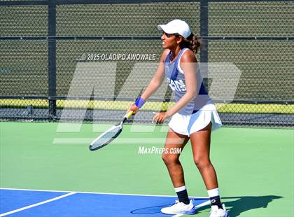 Thumbnail 2 in Corsicana vs Centennial (UIL 5A Team Tennis Regional Playoff) photogallery.