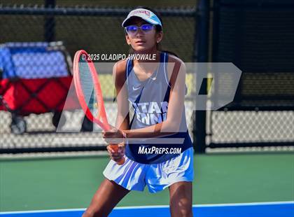 Thumbnail 2 in Corsicana vs Centennial (UIL 5A Team Tennis Regional Playoff) photogallery.