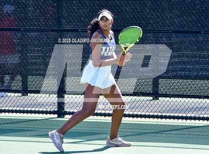 Thumbnail 2 in Corsicana vs Centennial (UIL 5A Team Tennis Regional Playoff) photogallery.