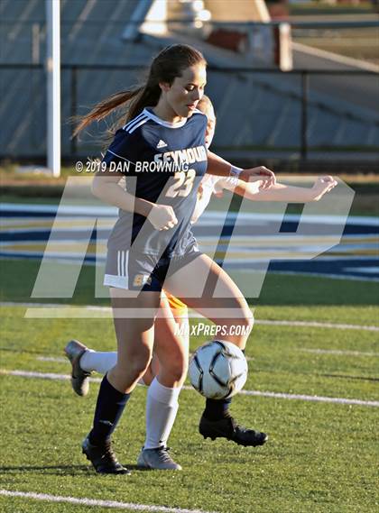 Thumbnail 1 in Sullivan Central @ Seymour  (R1AA Semifinal) photogallery.