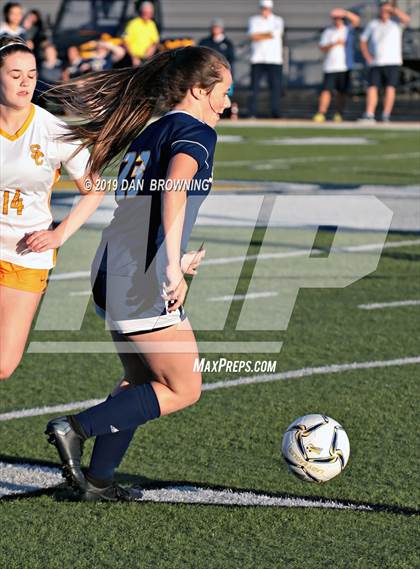 Thumbnail 2 in Sullivan Central @ Seymour  (R1AA Semifinal) photogallery.