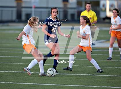 Thumbnail 1 in Sullivan Central @ Seymour  (R1AA Semifinal) photogallery.