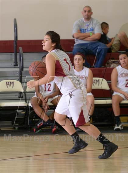 Thumbnail 1 in Downey vs. Dana Hills (MaxPreps Holiday Classic) photogallery.
