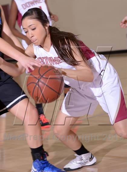 Thumbnail 3 in Downey vs. Dana Hills (MaxPreps Holiday Classic) photogallery.
