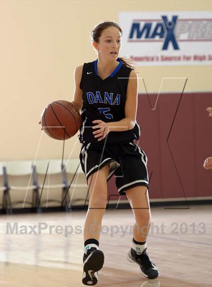 Thumbnail 1 in Downey vs. Dana Hills (MaxPreps Holiday Classic) photogallery.