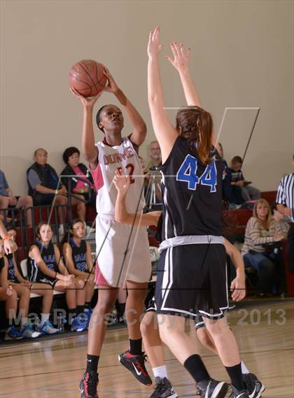 Thumbnail 1 in Downey vs. Dana Hills (MaxPreps Holiday Classic) photogallery.