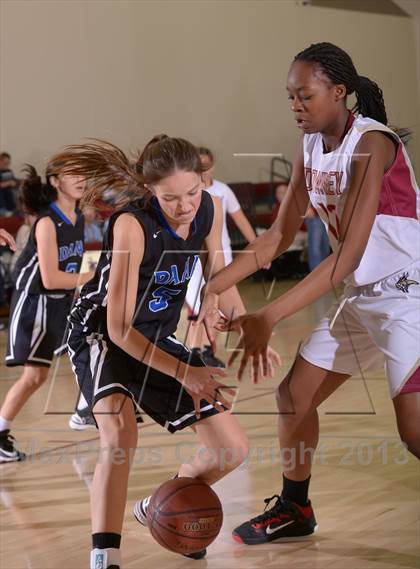 Thumbnail 3 in Downey vs. Dana Hills (MaxPreps Holiday Classic) photogallery.