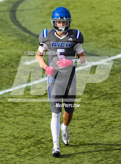 Thumbnail 3 in Water Canyon vs Rich (UHSAA 8-player Semifinal) photogallery.