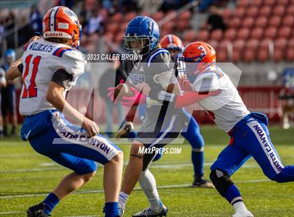 Thumbnail 2 in Water Canyon vs Rich (UHSAA 8-player Semifinal) photogallery.
