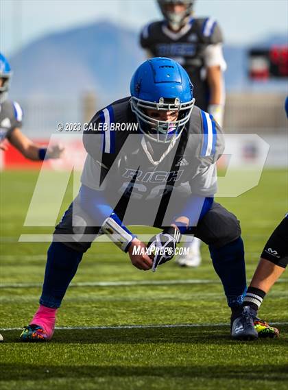 Thumbnail 2 in Water Canyon vs Rich (UHSAA 8-player Semifinal) photogallery.