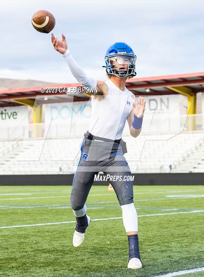 Thumbnail 2 in Water Canyon vs Rich (UHSAA 8-player Semifinal) photogallery.
