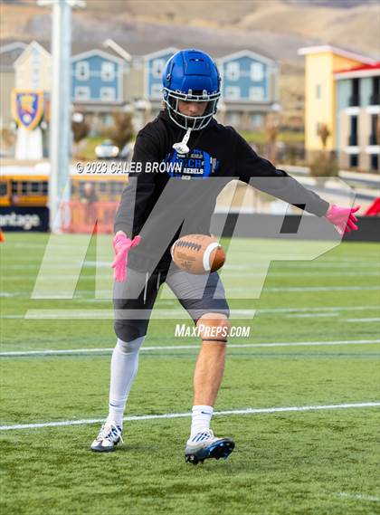 Thumbnail 3 in Water Canyon vs Rich (UHSAA 8-player Semifinal) photogallery.
