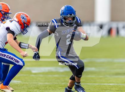 Thumbnail 1 in Water Canyon vs Rich (UHSAA 8-player Semifinal) photogallery.