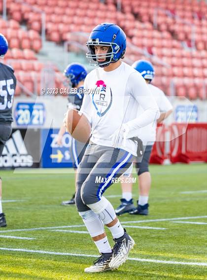 Thumbnail 3 in Water Canyon vs Rich (UHSAA 8-player Semifinal) photogallery.