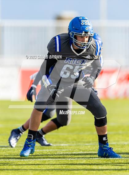 Thumbnail 2 in Water Canyon vs Rich (UHSAA 8-player Semifinal) photogallery.