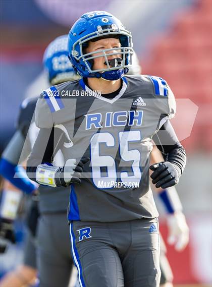 Thumbnail 1 in Water Canyon vs Rich (UHSAA 8-player Semifinal) photogallery.
