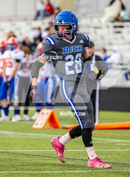 Thumbnail 1 in Water Canyon vs Rich (UHSAA 8-player Semifinal) photogallery.