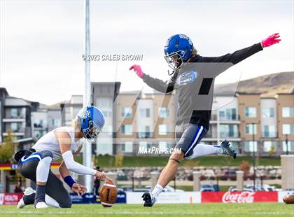 Thumbnail 1 in Water Canyon vs Rich (UHSAA 8-player Semifinal) photogallery.