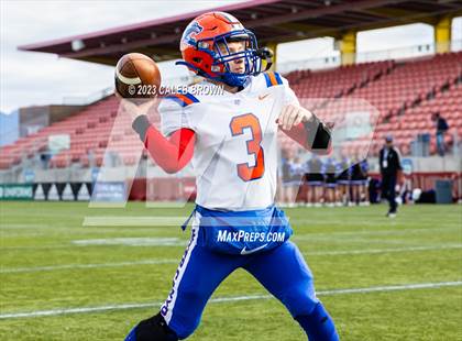 Thumbnail 1 in Water Canyon vs Rich (UHSAA 8-player Semifinal) photogallery.